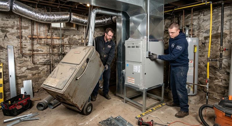Gas Furnace Replacement in Monmouth County, NJ