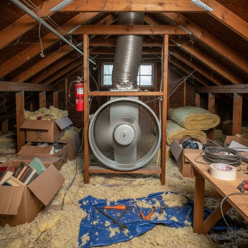 Attic Fan Repair in Alpharetta, GA
