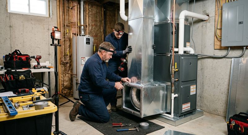 Attic Furnace Installation in Columbus, OH