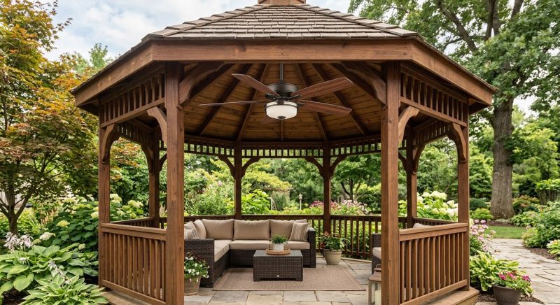Patio Fan Installation in Conroe, TX