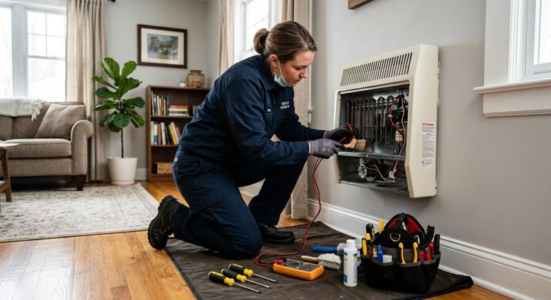 Wall Heating Installation in Cincinnati, OH